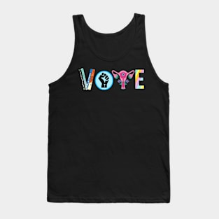 Vote - Democrat - Banned Books - BLM - Women's Rights - Same Love Tank Top